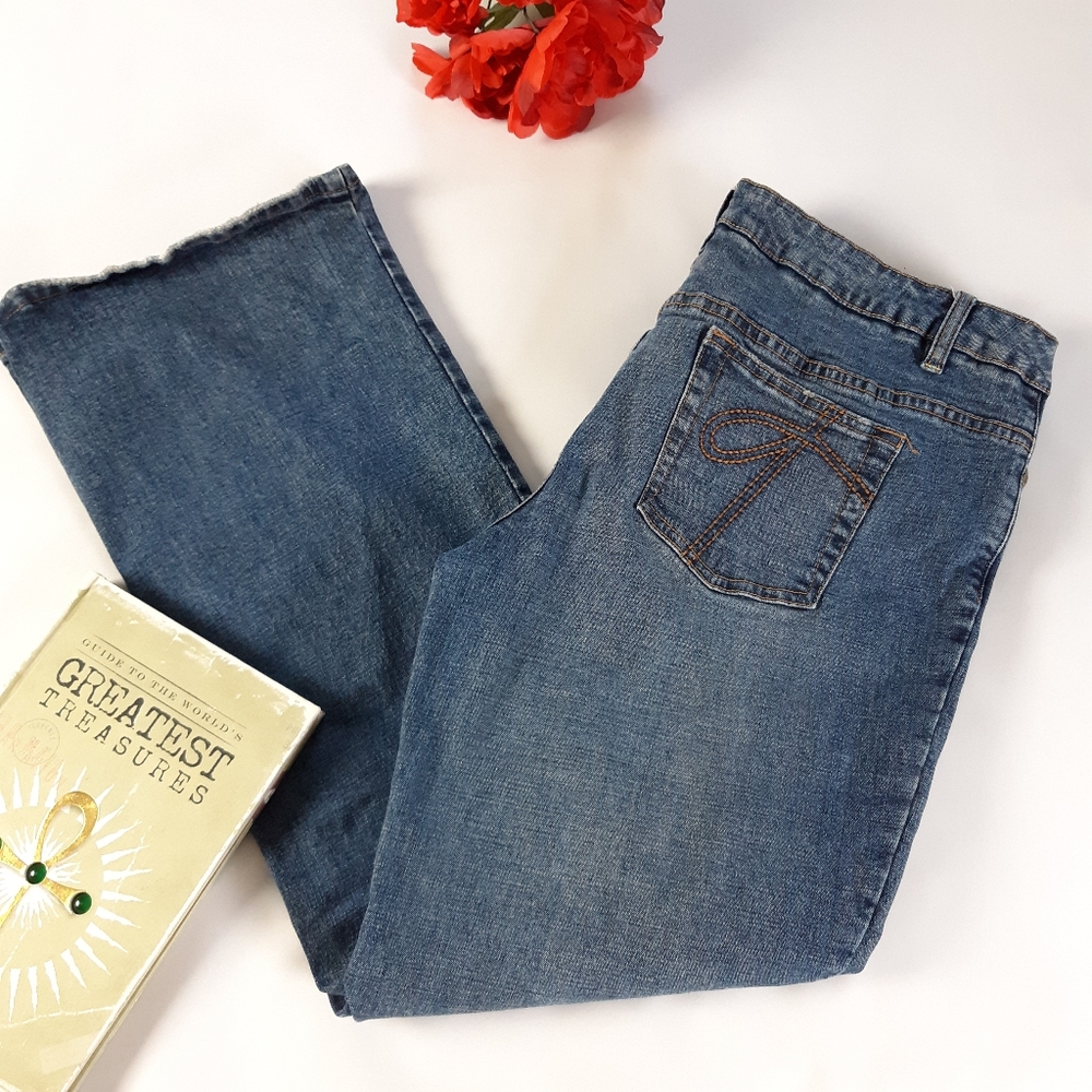 Thalia Sodi Straight Leg Jeans